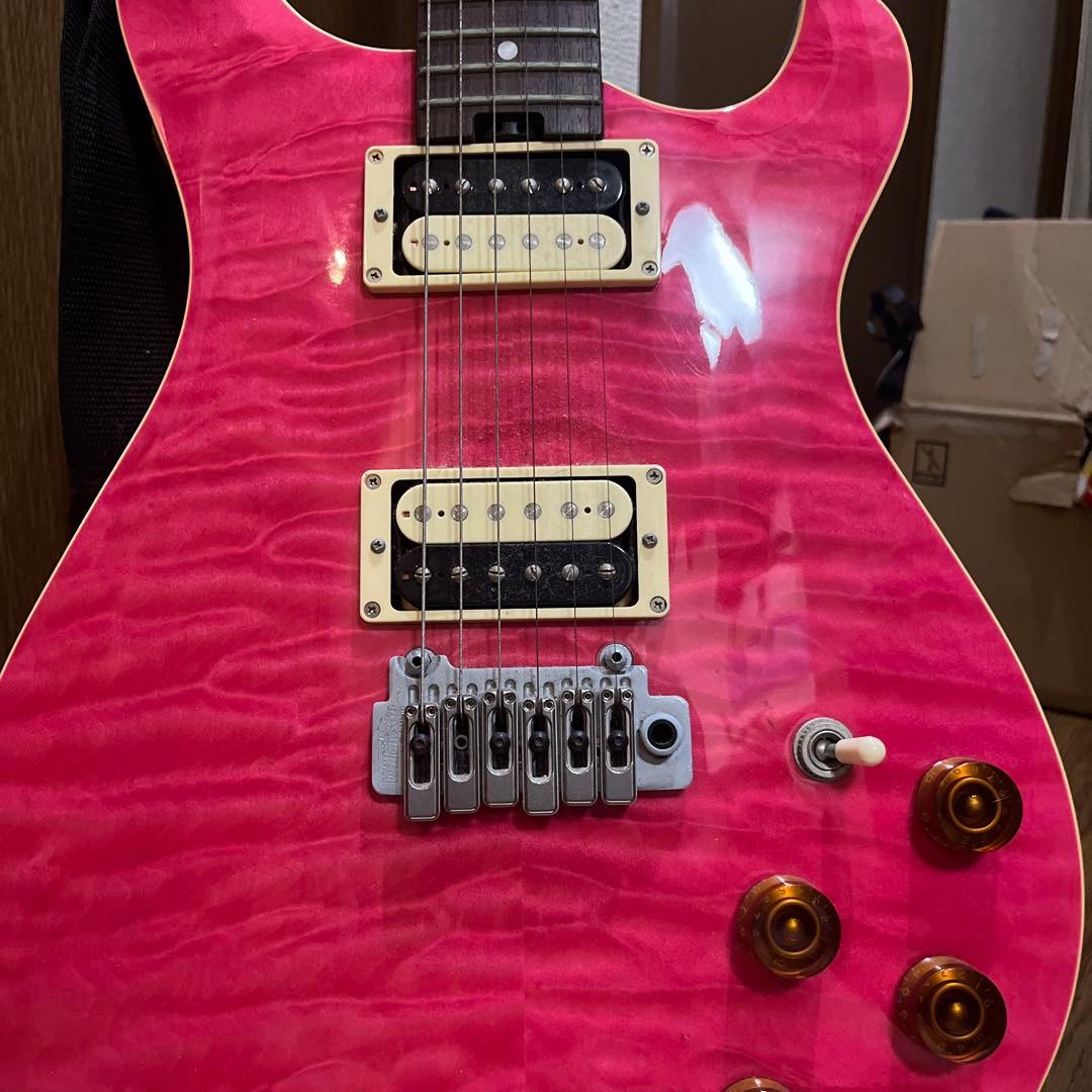 Greco EW-88 ピンク キルトトップ エレキギター