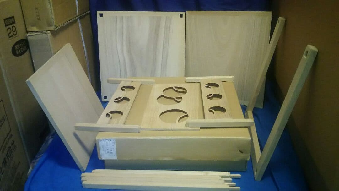 桐壺々透二重棚、田原一斉作、而妙斉好