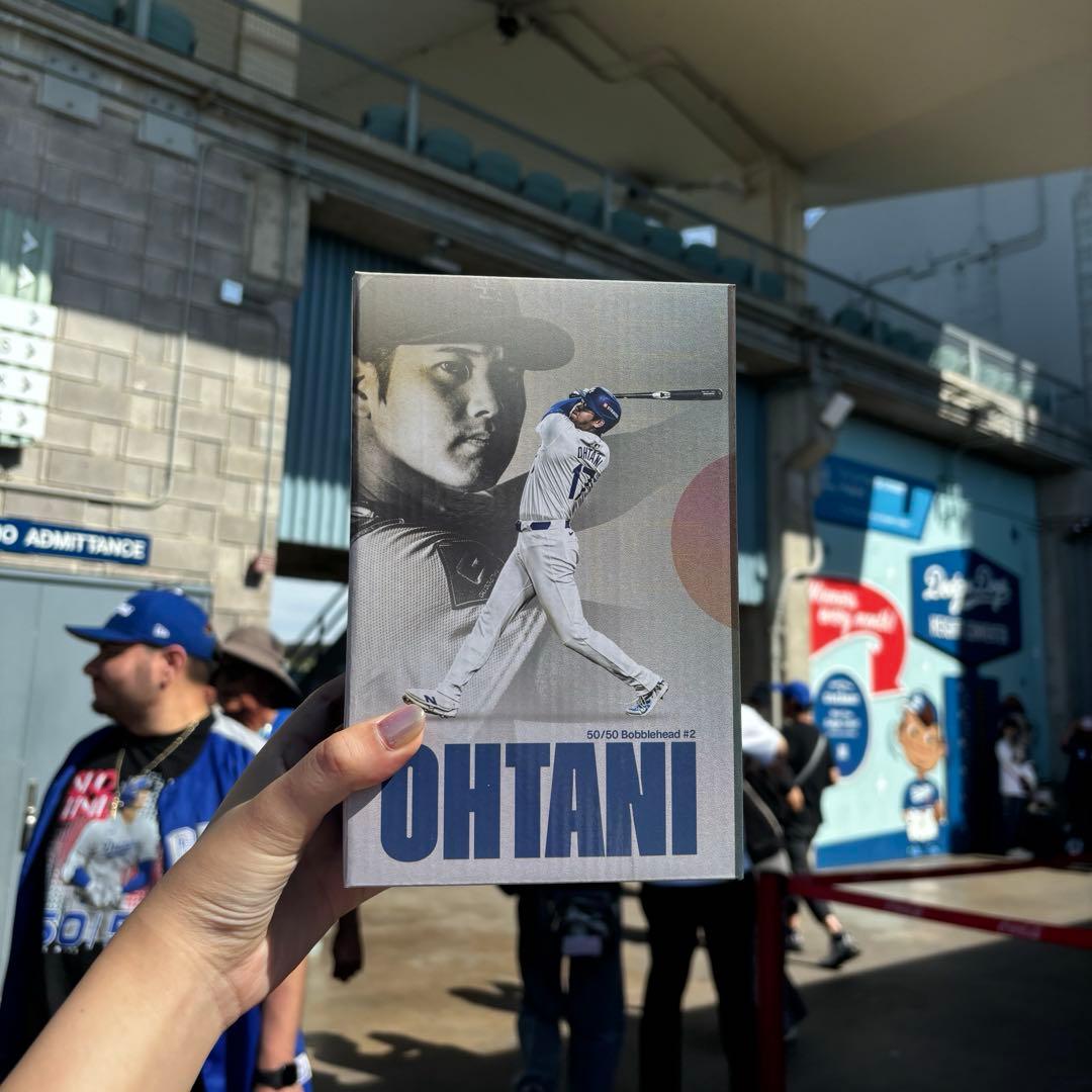 大谷翔平 50/50ボブルヘッド [8/27 ドジャースタジアム来場者限定配布]