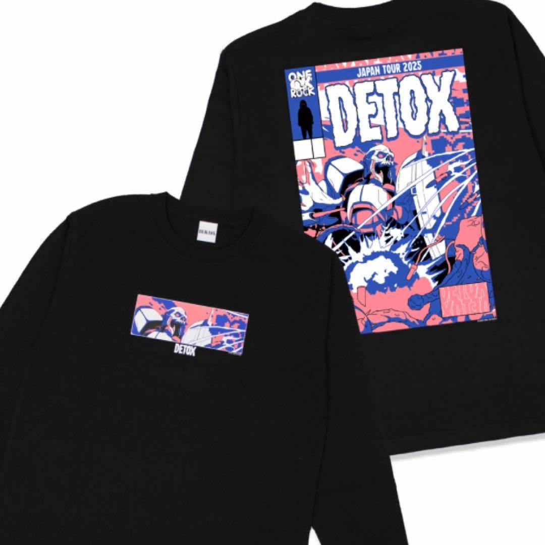 【XL】ONE OK ROCK 2025 DETOX JAPAN ロンT