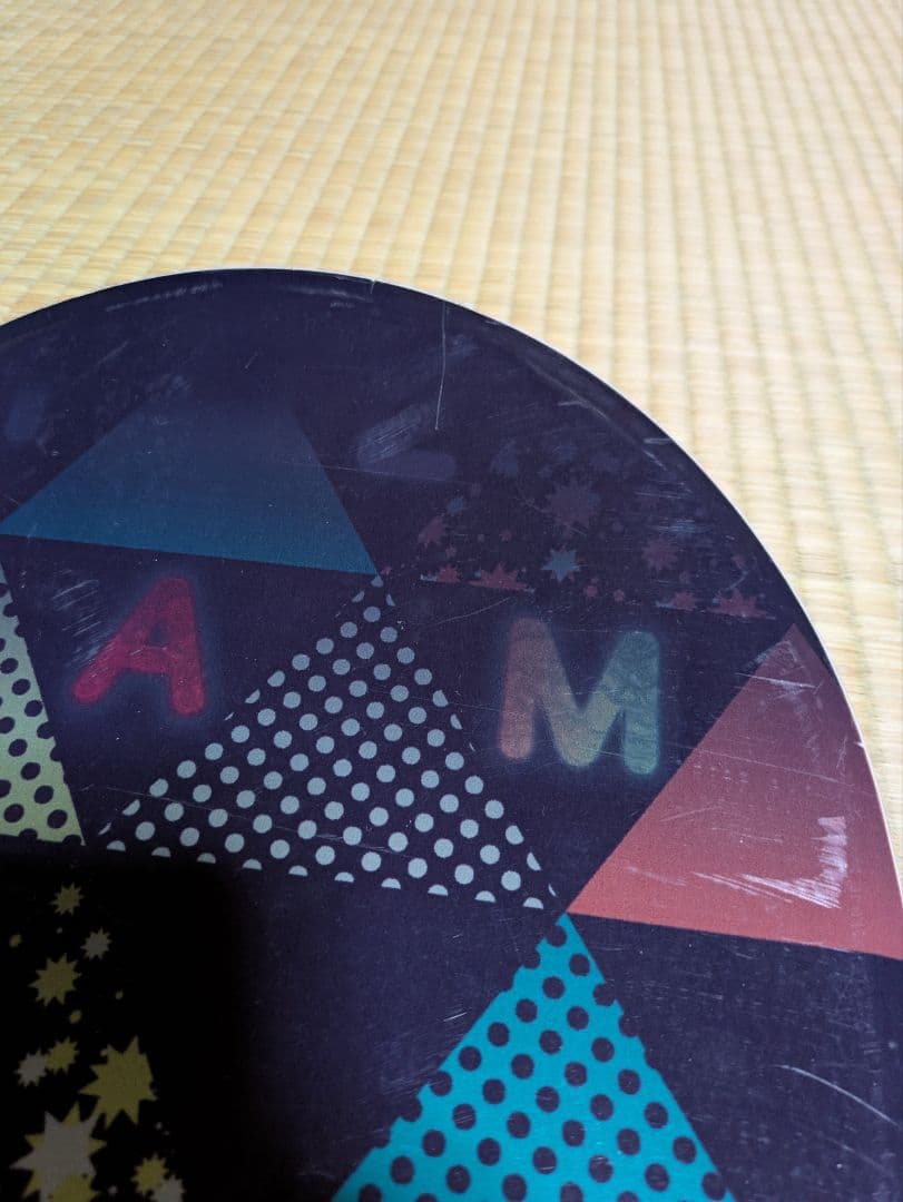 カラフルスノーボード バインディング付き