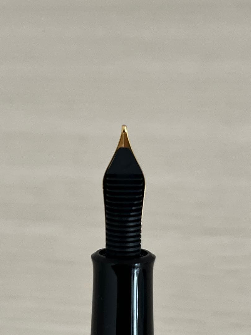 ペリカン マーブルグリーン万年筆＆ボールペンセット 箱入りインク付き