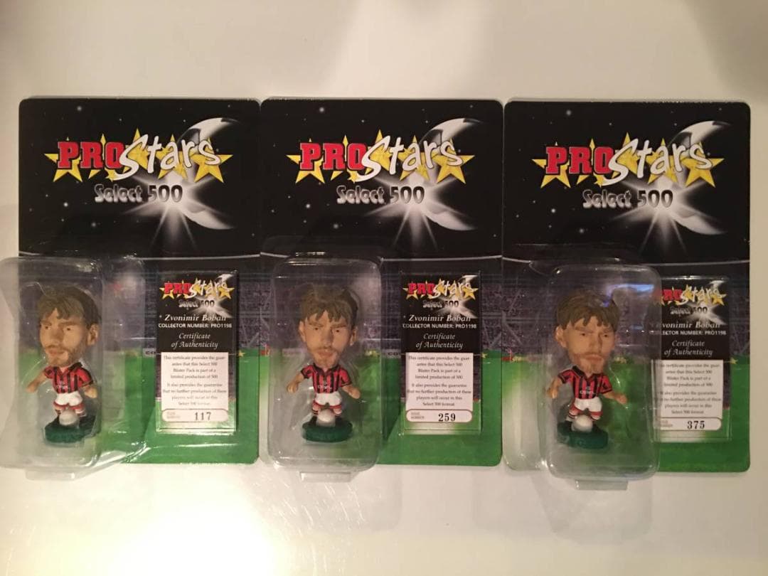 コリンシアン・セレクト500【ズボミール・ボバン＊ACミラン/ホーム】×３体