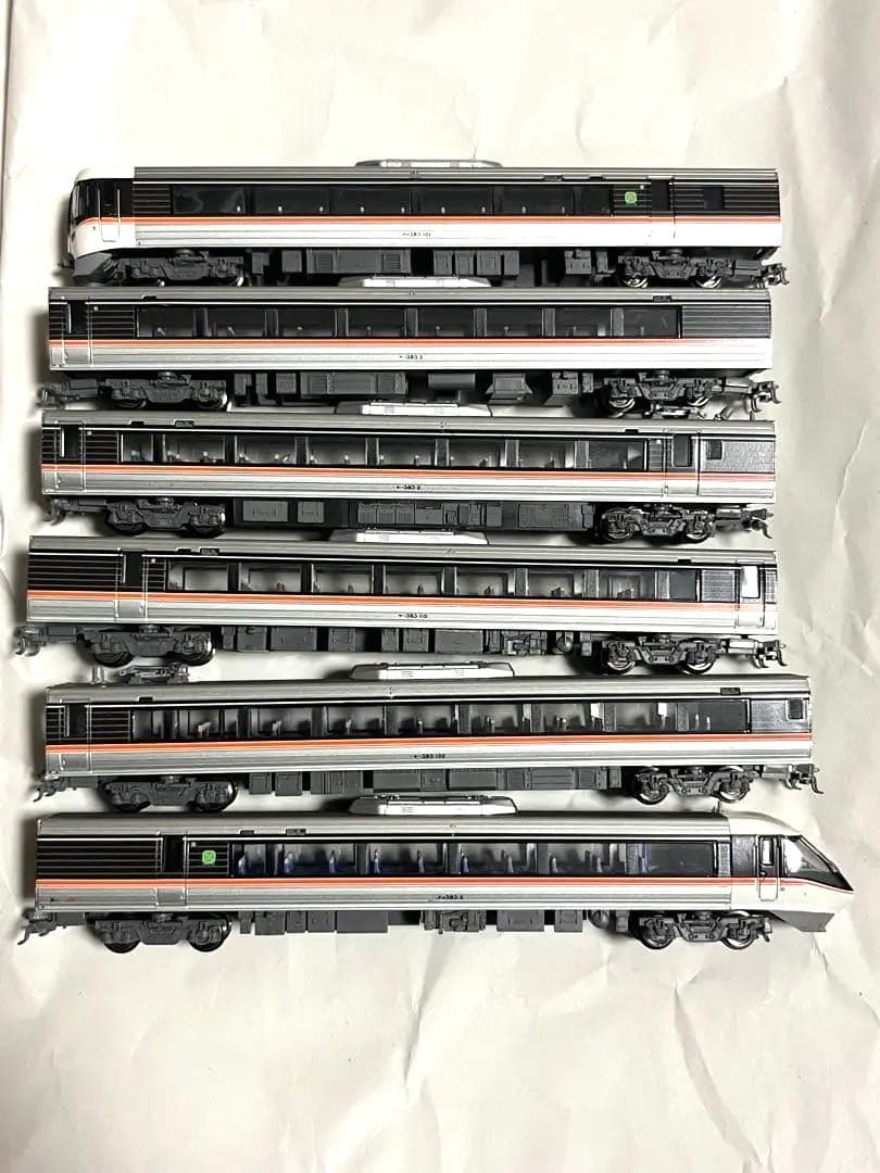 383系しなの　6両　マイクロエース　ライト点灯動力動作確認済