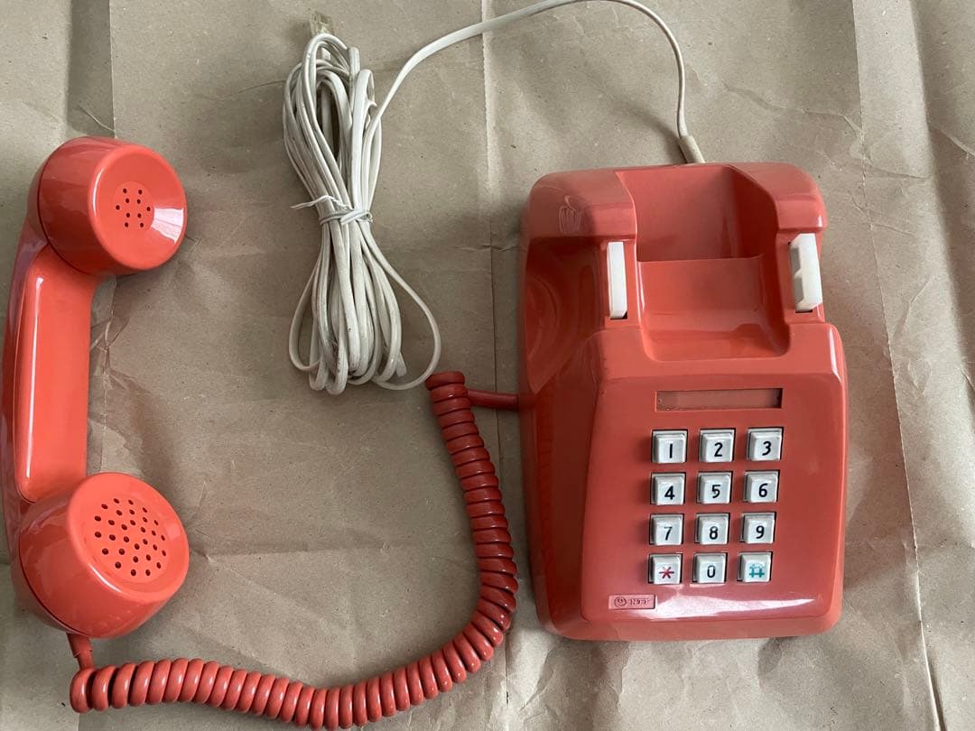 固定電話 NTT 昭和61年製造