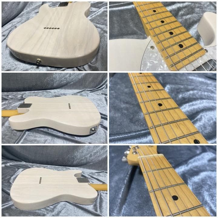 美品 FUJIGEN フジゲン NTL102 テレキャスターシンライン アッシュ