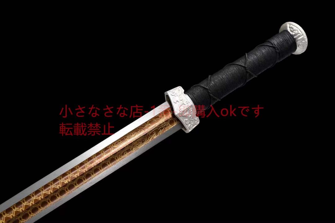 銀の赤壁剣20230560古兵器 武具　刀装具　日本刀　模造刀 居合刀 短刀