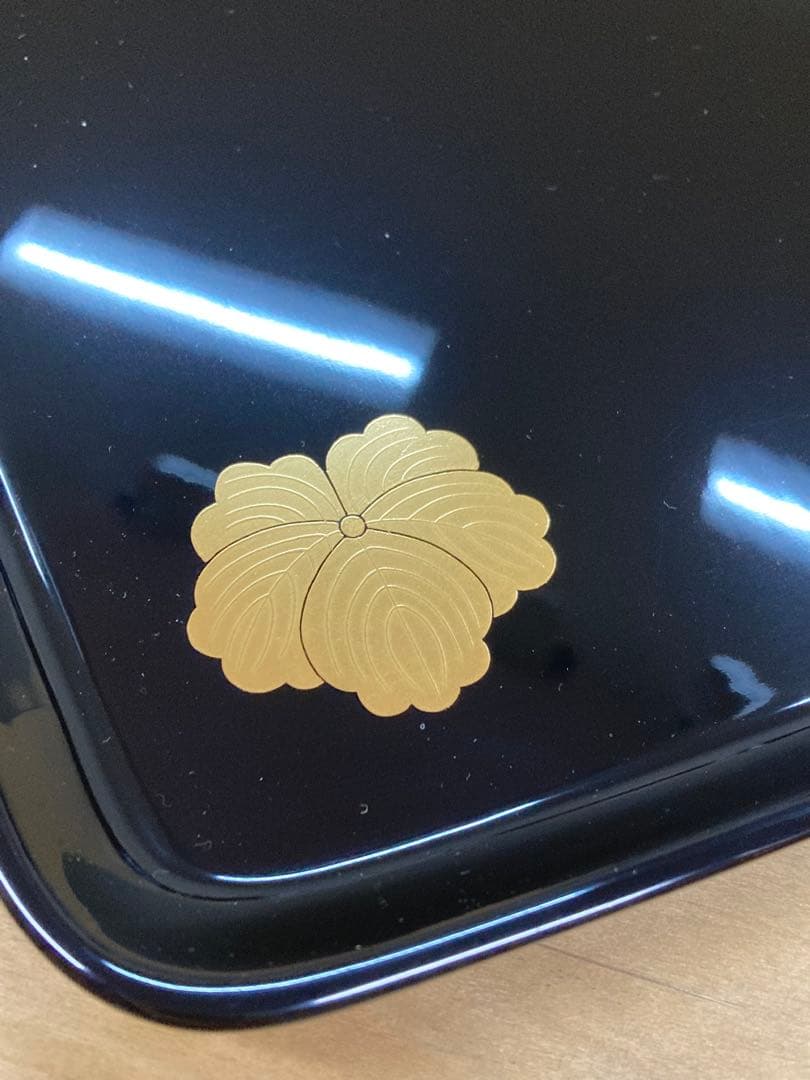 輪島塗　祝議盆　３枚セット　蔦　蔦紋