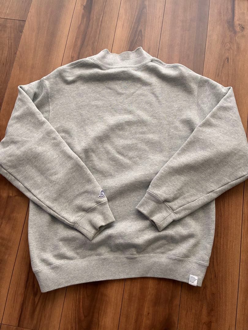 clubhaus モックネックスウェット　グレー　S