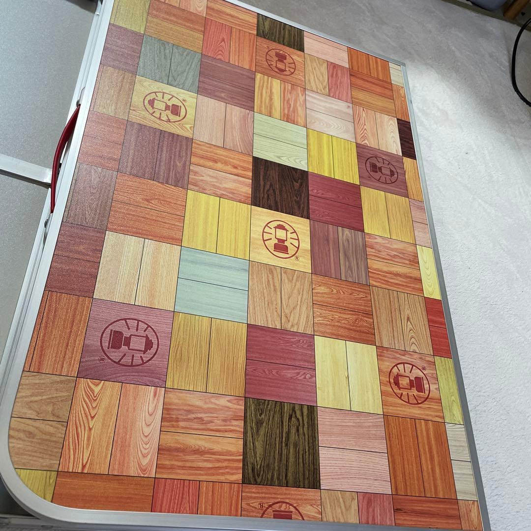 渡*男様 Coleman】ナチュラルモザイク リビングテーブル 140 プラス