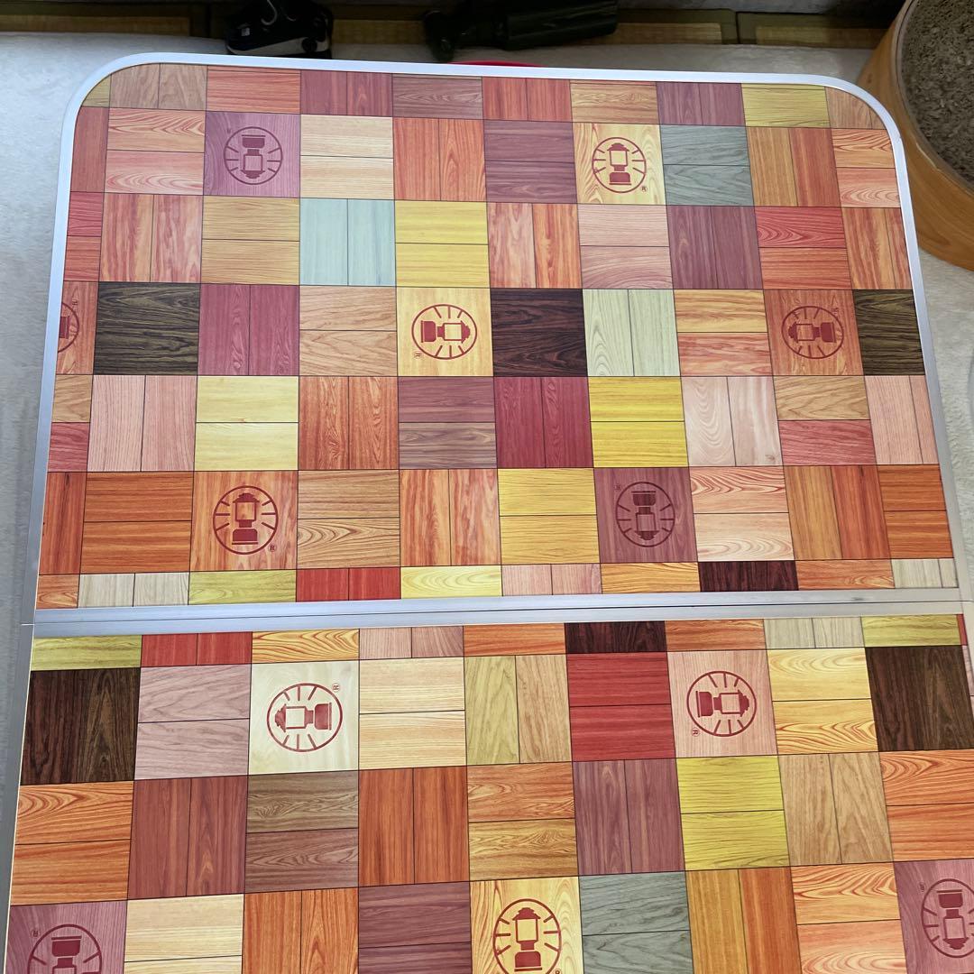 渡*男様 Coleman】ナチュラルモザイク リビングテーブル 140 プラス