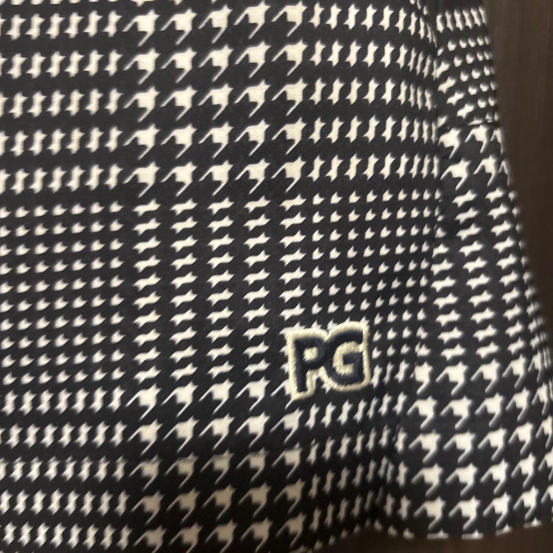 PG 黒と白のチェック柄スカート　サイズ０