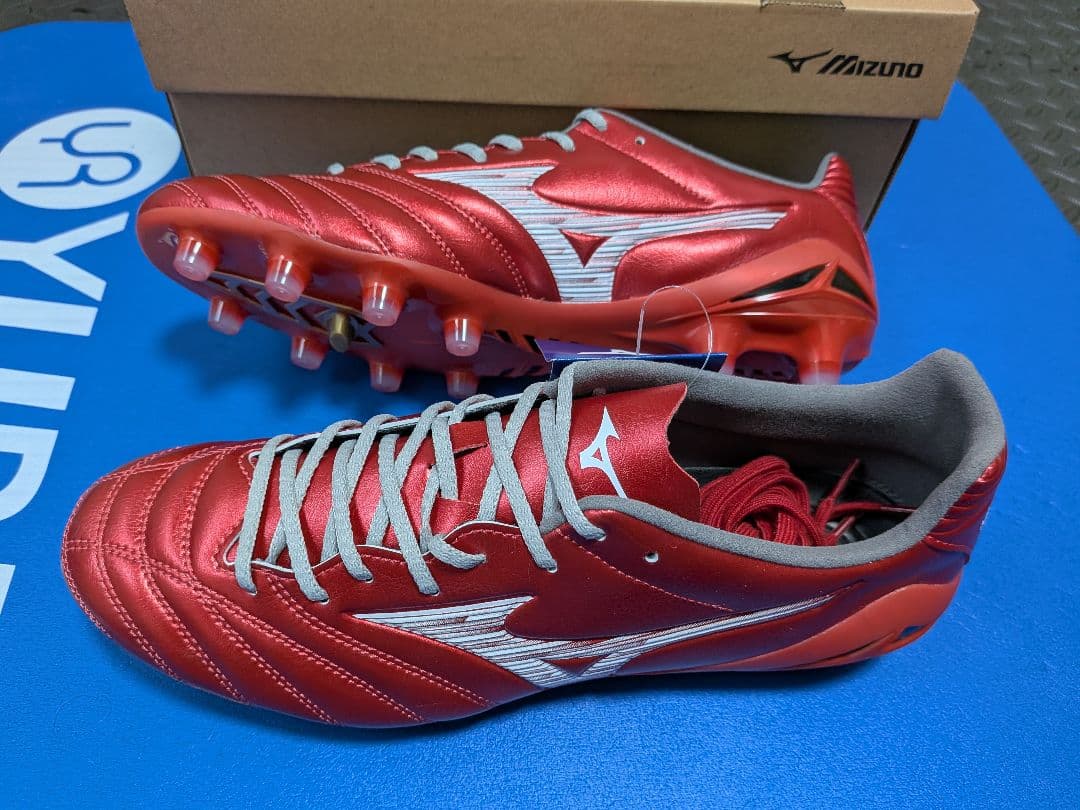 ミズノモナルシーダネオⅢプロ　ZEROグライドシューレース　箱付き