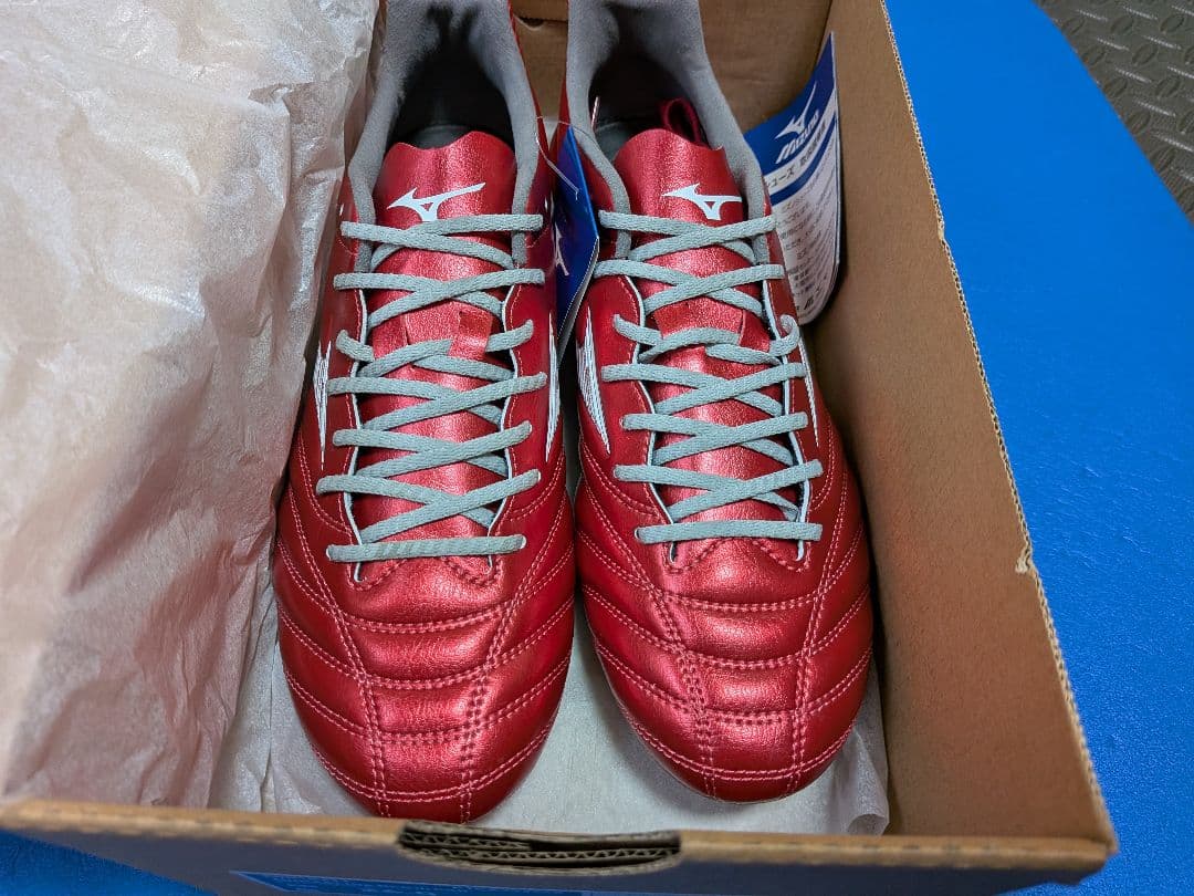 ミズノモナルシーダネオⅢプロ　ZEROグライドシューレース　箱付き
