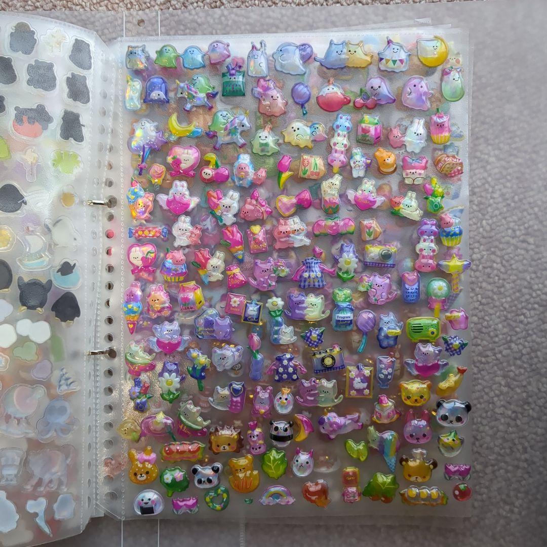 シール帳　完成品　A4サイズファイル