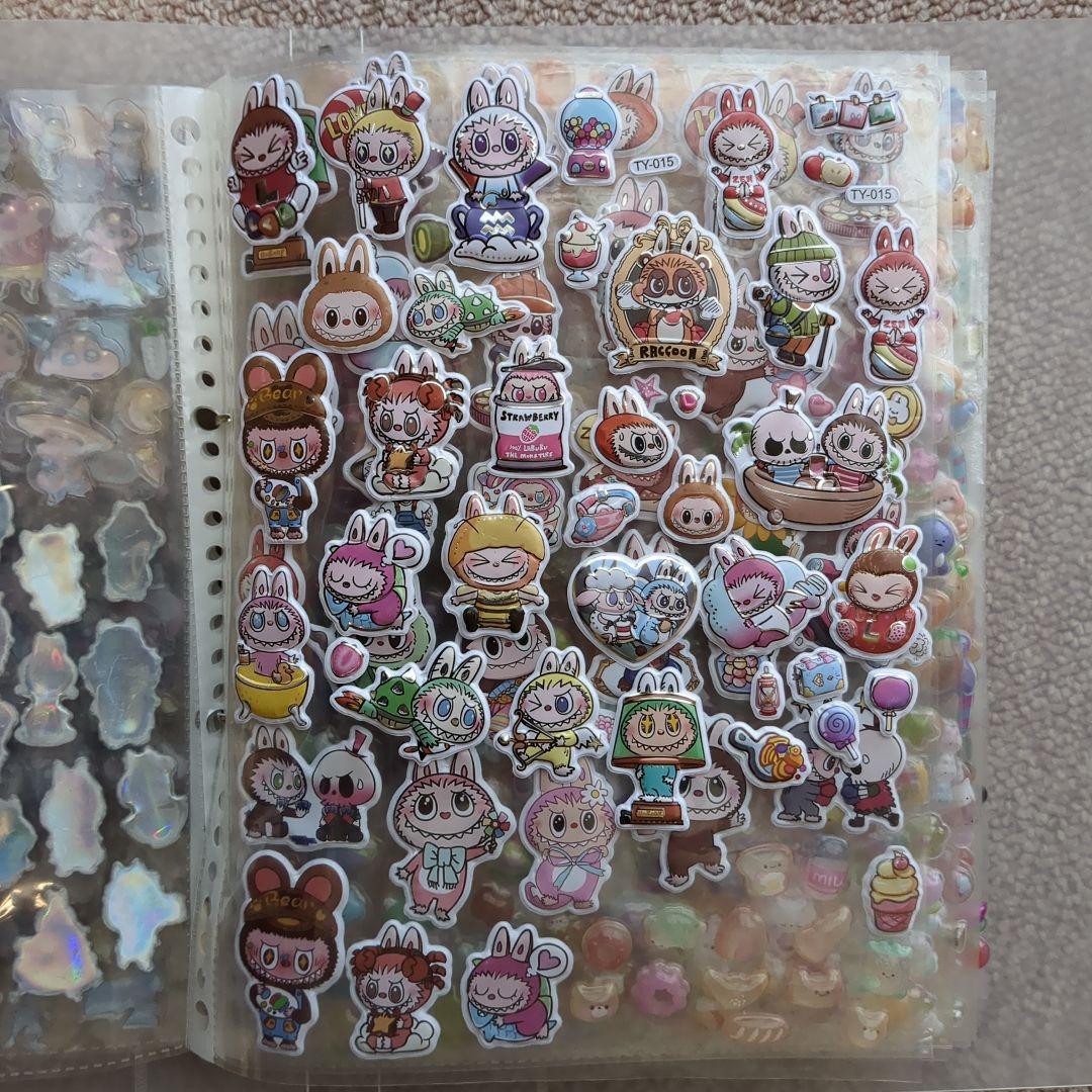 シール帳　完成品　A4サイズファイル