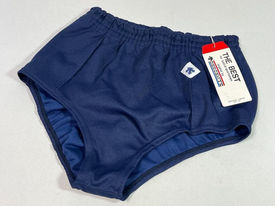 デサント DP-86WA バレーボール用ブルマー 紺色 DESCENTE 当時物