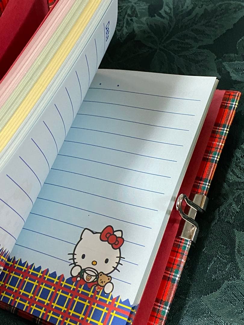 サンリオ　キティ　ダイアリー　日記帳　鍵付き　箱入り　平成　レトロ　希少　レア