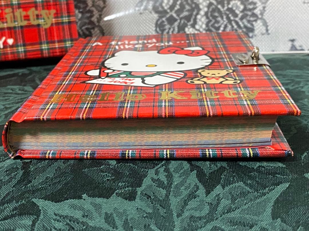 サンリオ　キティ　ダイアリー　日記帳　鍵付き　箱入り　平成　レトロ　希少　レア