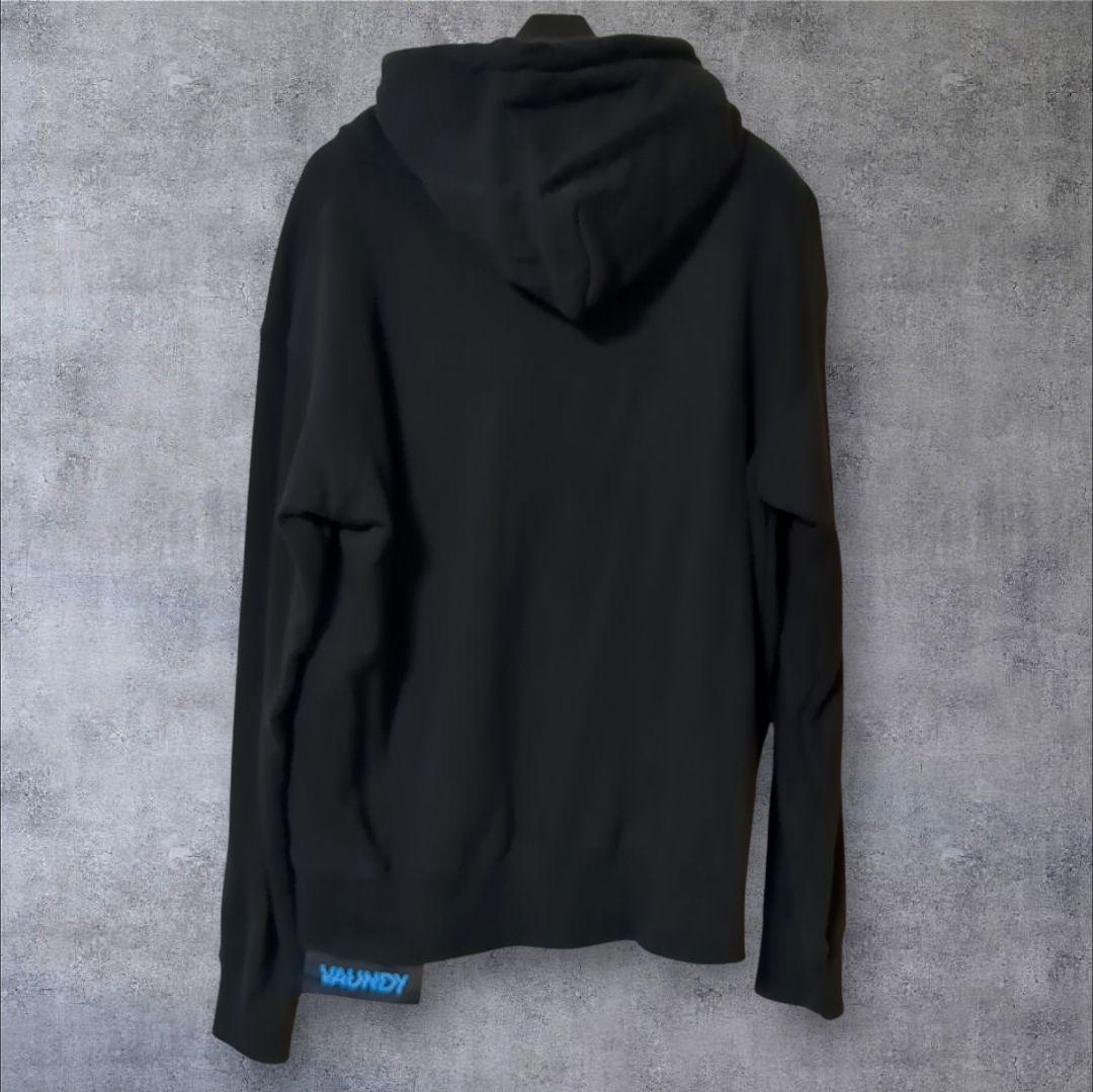 VAUNDY バウンディ 刺繍 ロゴ パーカー M 黒 グッズ
