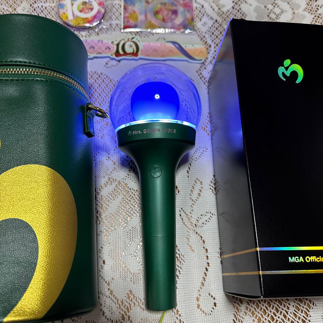 ミセスグリーンアップル　ライトスティックケース　本体　ミラー　10 ステッカー