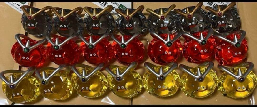 ドラゴンクエスト　ビッグクリアフィギュア　プラチナキングスライム　21点セット