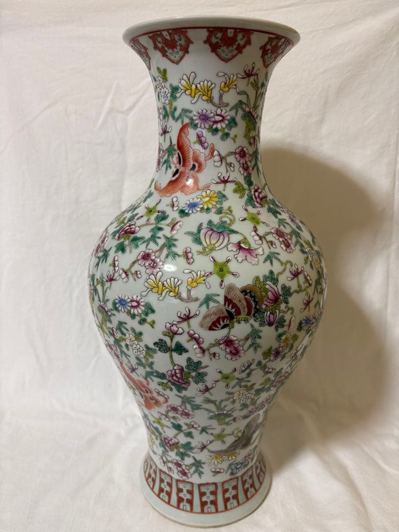 大清光緒年製 粉彩瓶