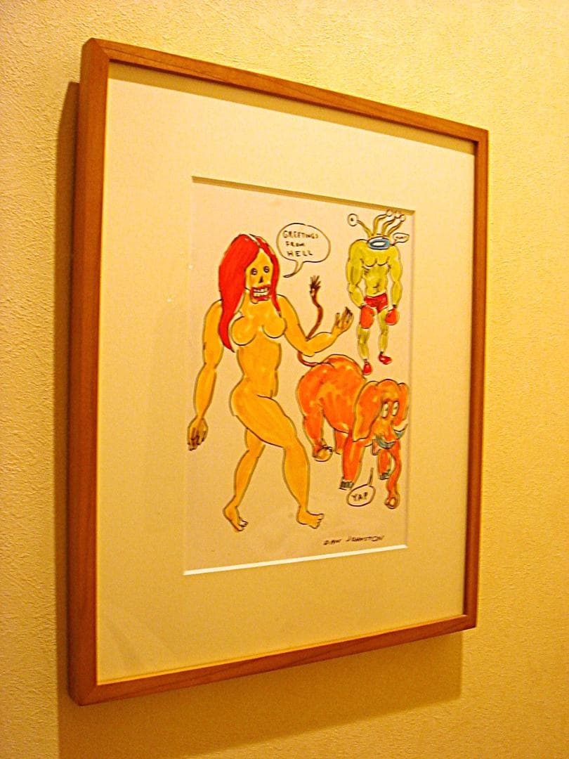 Daniel Johnston ドローイング 80's 初期作品 直筆オリジナル