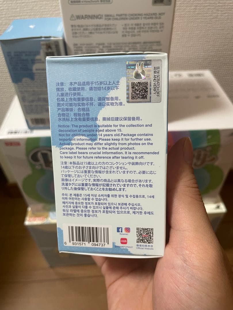 LabubuBig into Energy 1箱とPinForLoveN-Z2箱