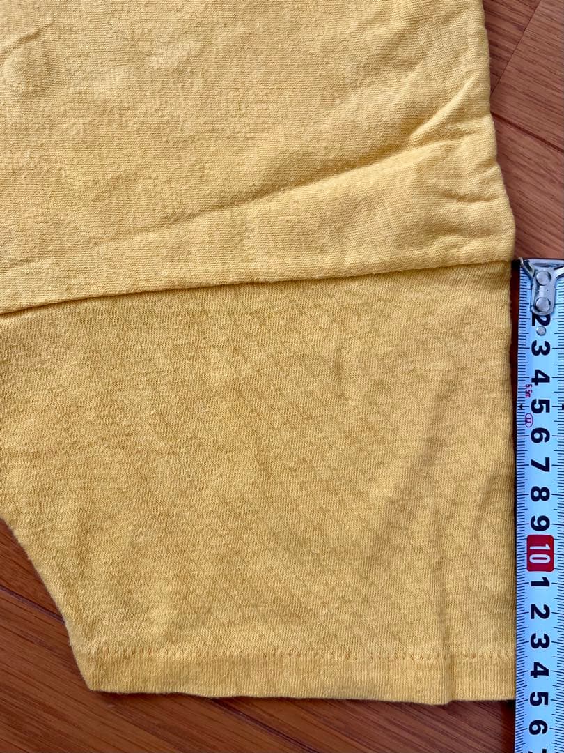 70's USMC 油性プリント Teeシャツ バインダーネック 裾袖共シングル