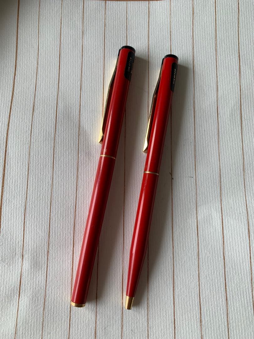 希少 Sheaffer（シェーファー） Medium 万年筆・ボールペン セット