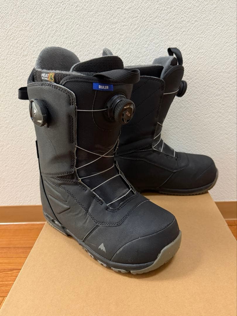 Burtonブーツ 23-24 Ruler 26.5cm Wide BOA 黒