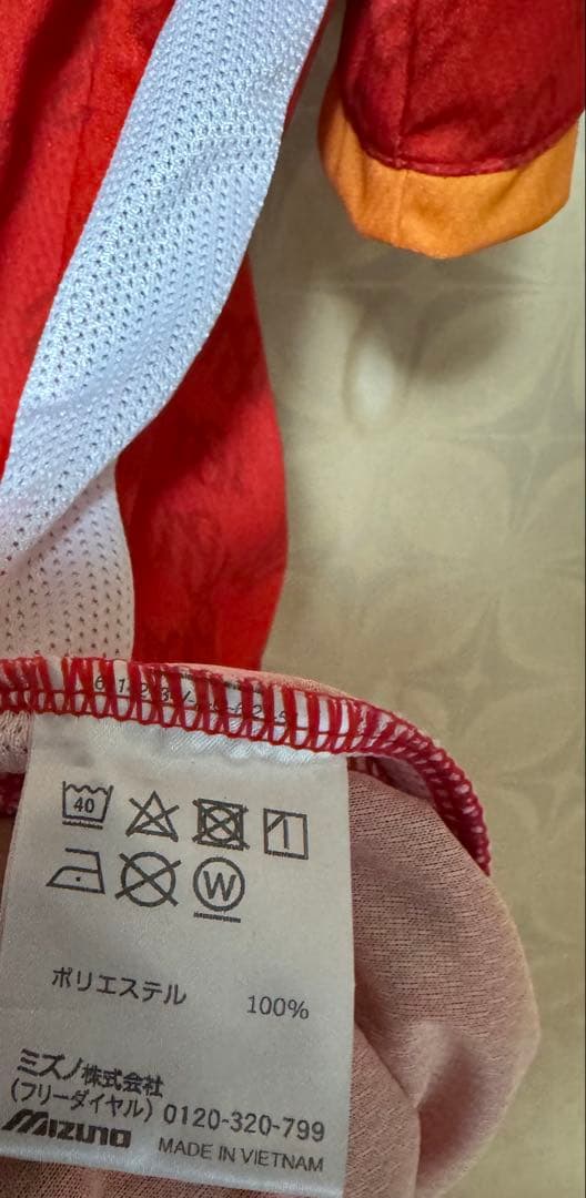 胸ボタン一個なし、要写真確認グランパスストイコビッチ来日記念ユニフォームLサイズ