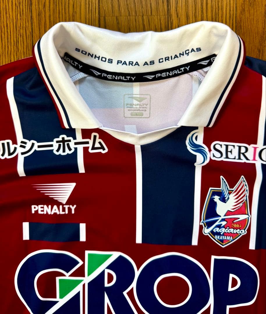 ファジアーノ岡山2025オーセンティックユニフォーム(FP3rd)