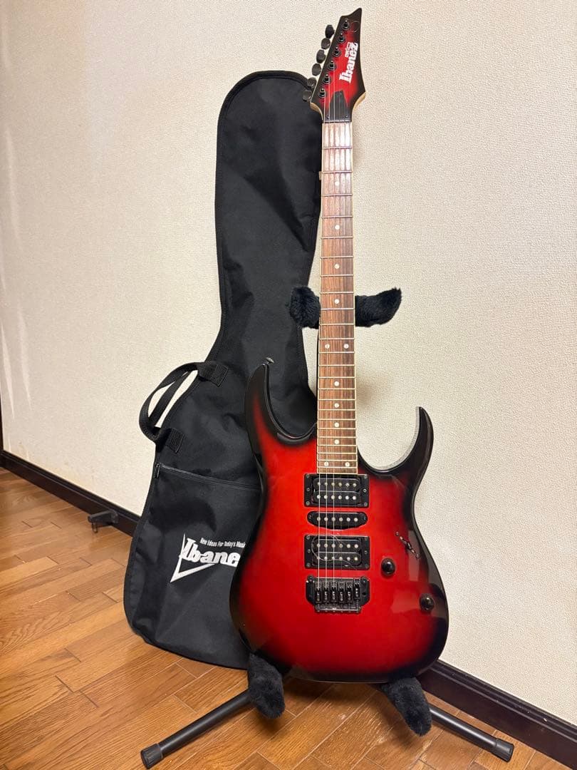 Ibanez GIO Electric Guitar カバー　スタンドセット