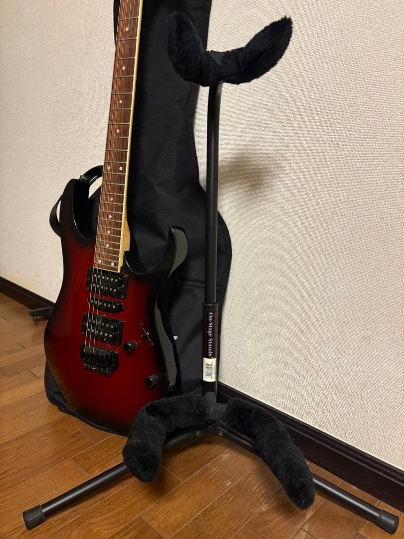 Ibanez GIO Electric Guitar カバー　スタンドセット