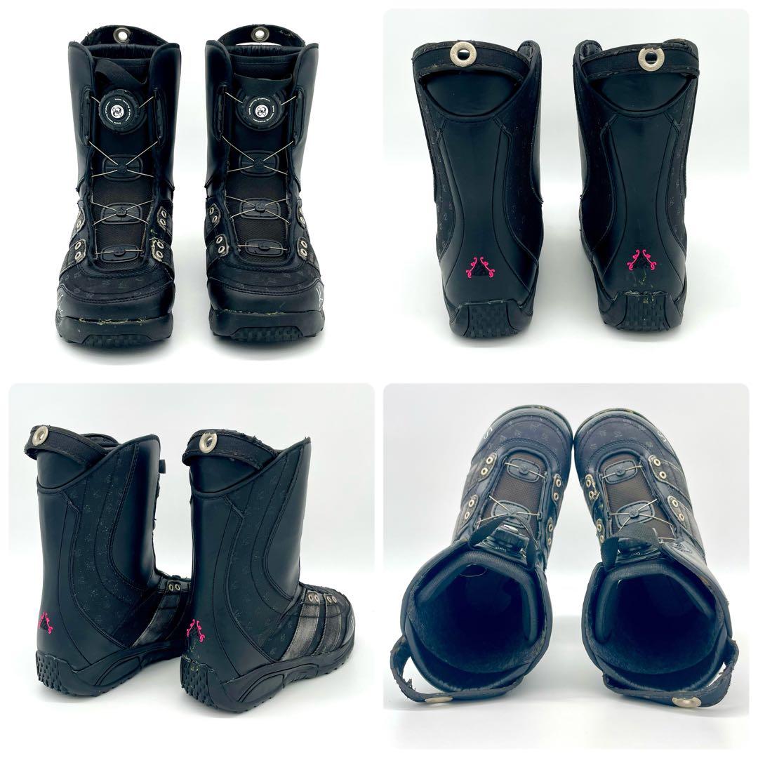 【クリーニング済】K2 MINK BOA 23cm スノーボードブーツ
