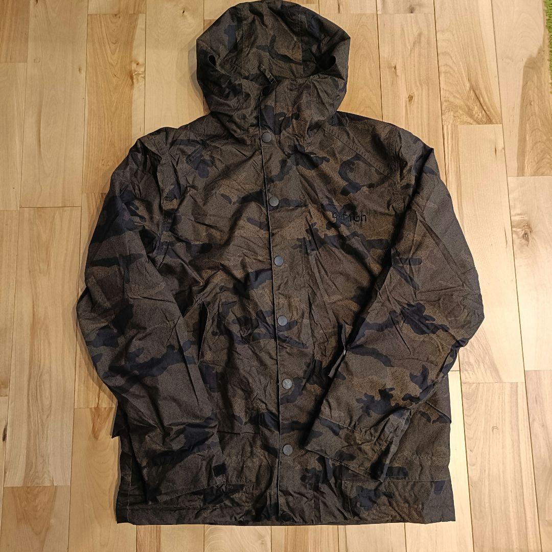 Burton 迷彩柄 スノーボードウェア Lサイズ上下セット