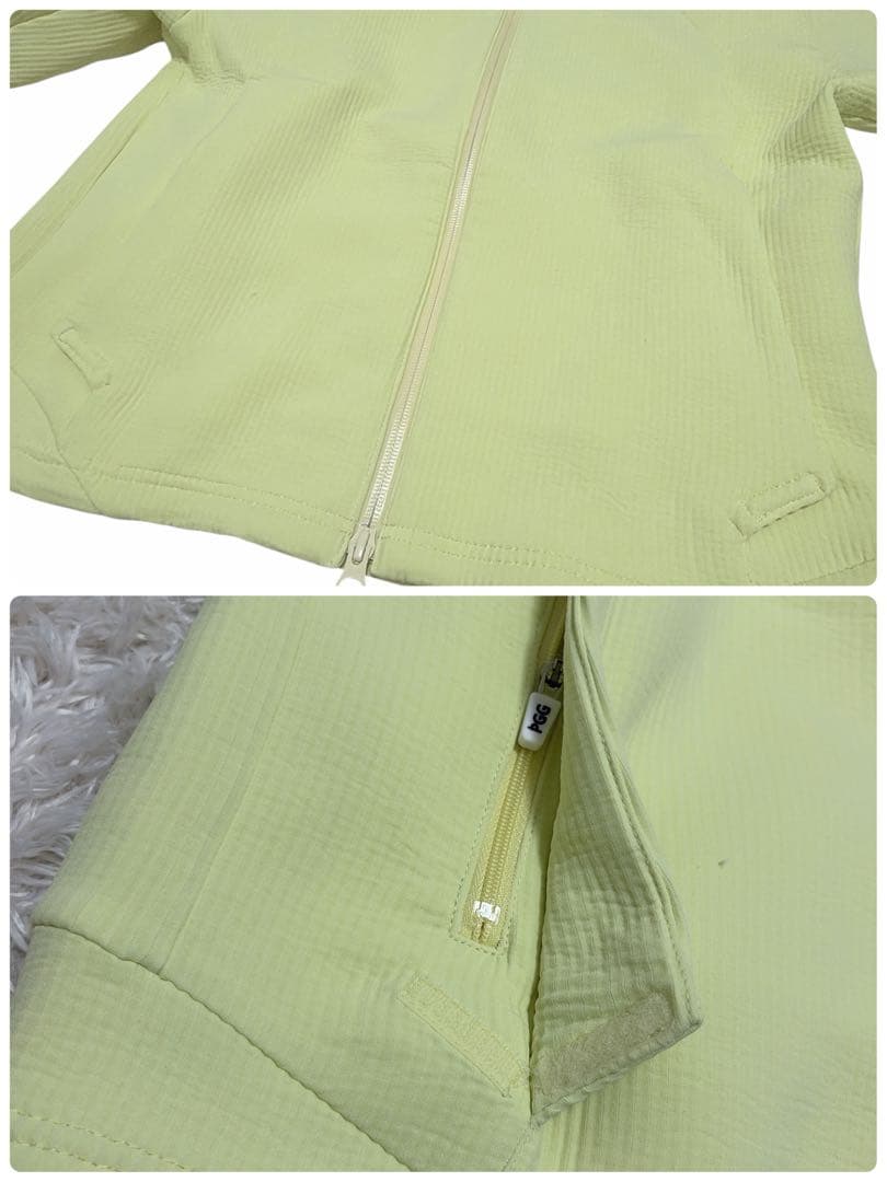 PGG パーリーゲイツ ポリエステルダンボール　モックネック　セットアップ　1