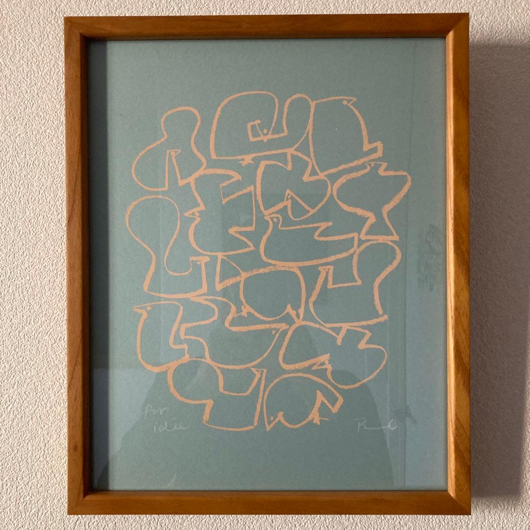 【最終値下げ】BIRDS' WORDS シルクスクリーン 3点セット