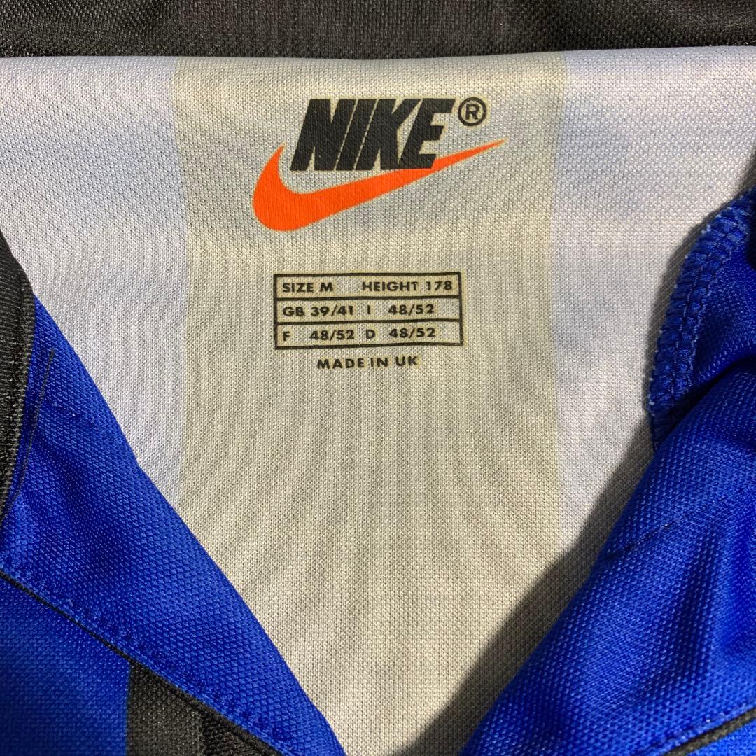 正規品 英国製ナイキ 1998/99 インテル 長袖ホームユニ ロベルトバッジオ
