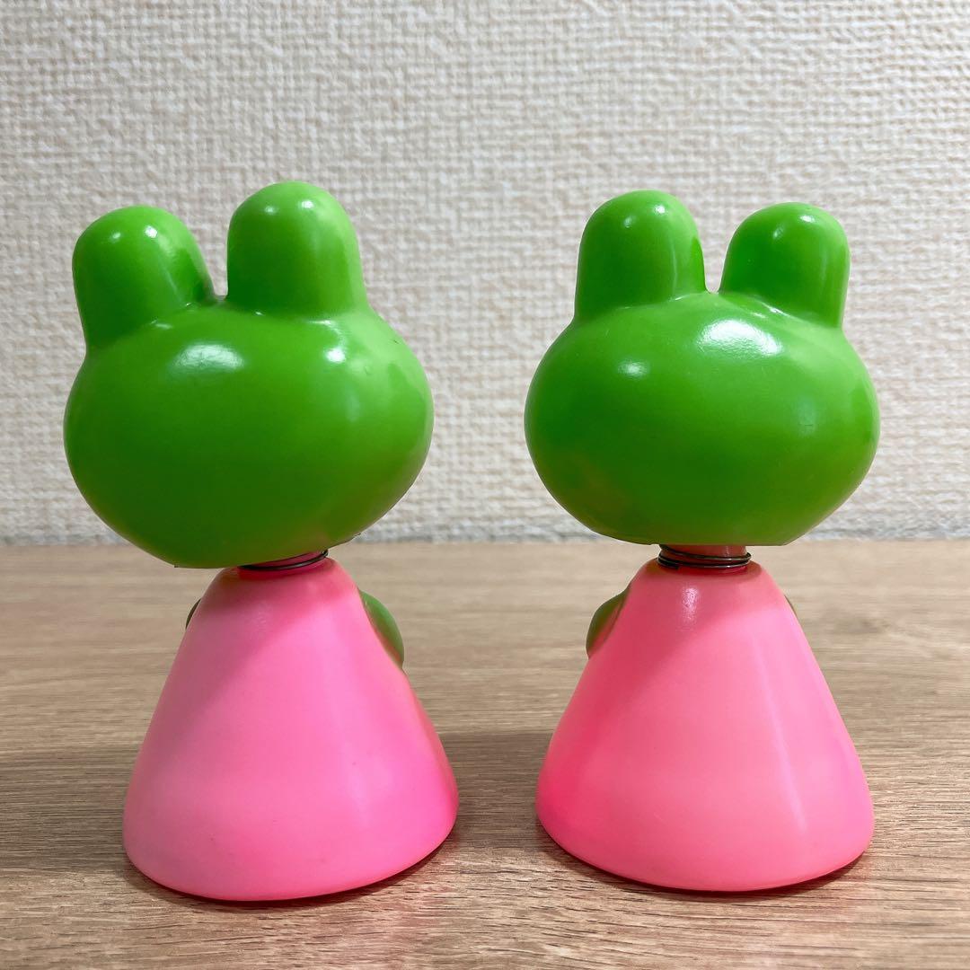 コルゲンコーワ ケロちゃん 首振り 首振りカエル ソフビ