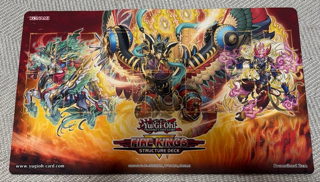 SDR炎王の急襲　炎王　プレイマット　英語版