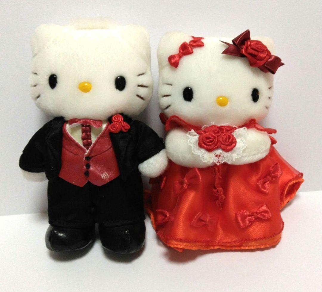 ハローキティ　キティ&ダニエル　サンリオ リボンドレスセット　レア　希少　レトロ