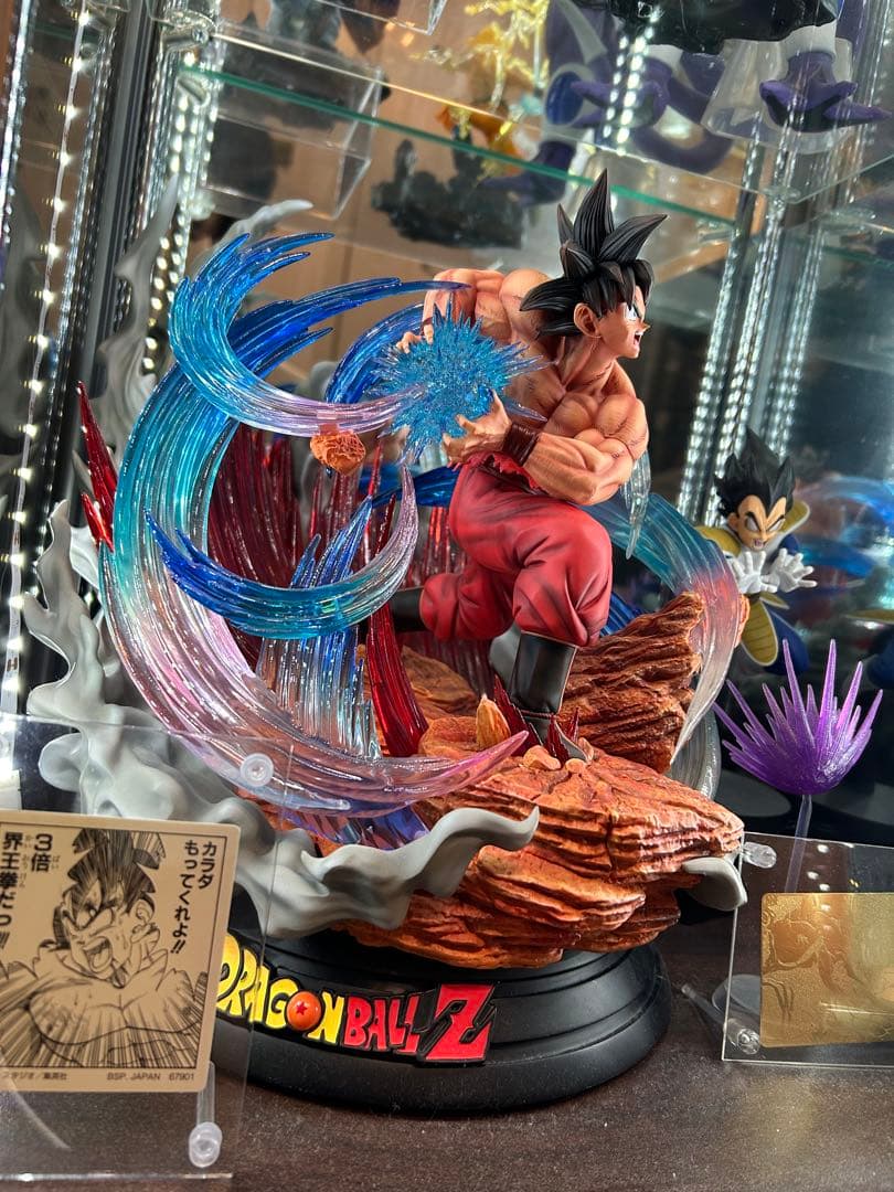 Temple Studios 界王拳 孫悟空　かめはめ波　ガレージキット