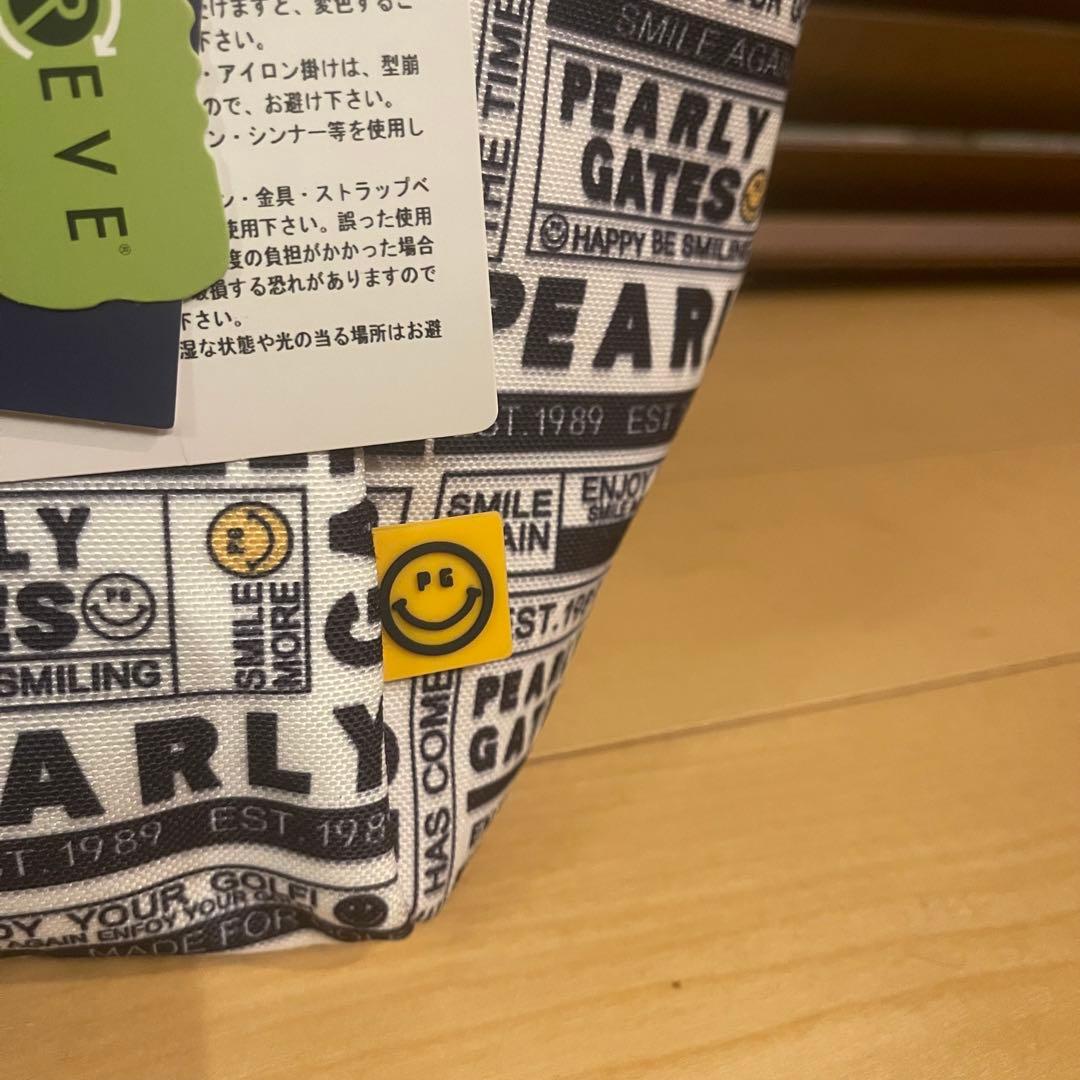 PEARLY GATES パーリーゲイツ カートバック スマイル 文字柄