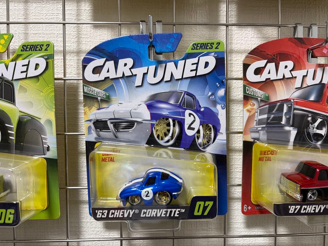 CAR TUNED 1:64 シリーズ2 ミニカー7台セット シボレー