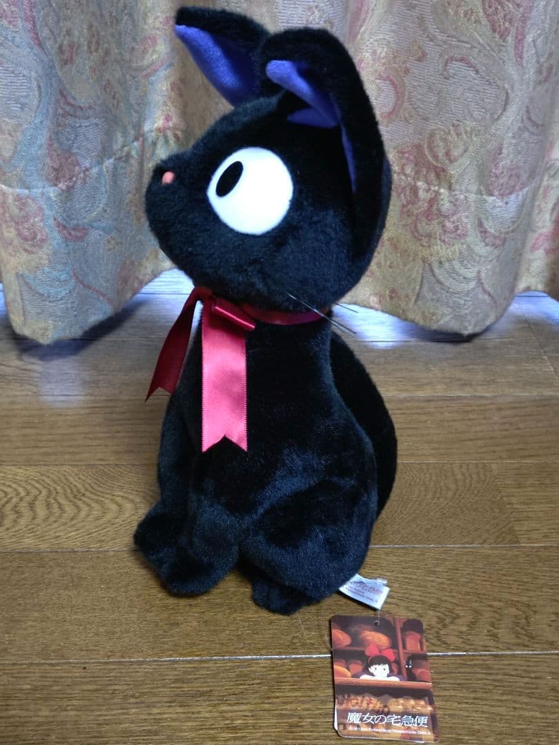 魔女の宅急便　黒猫　ジジ　ぬいぐるみ　魔女の谷　ジブリパーク　限定　新品タグ付き
