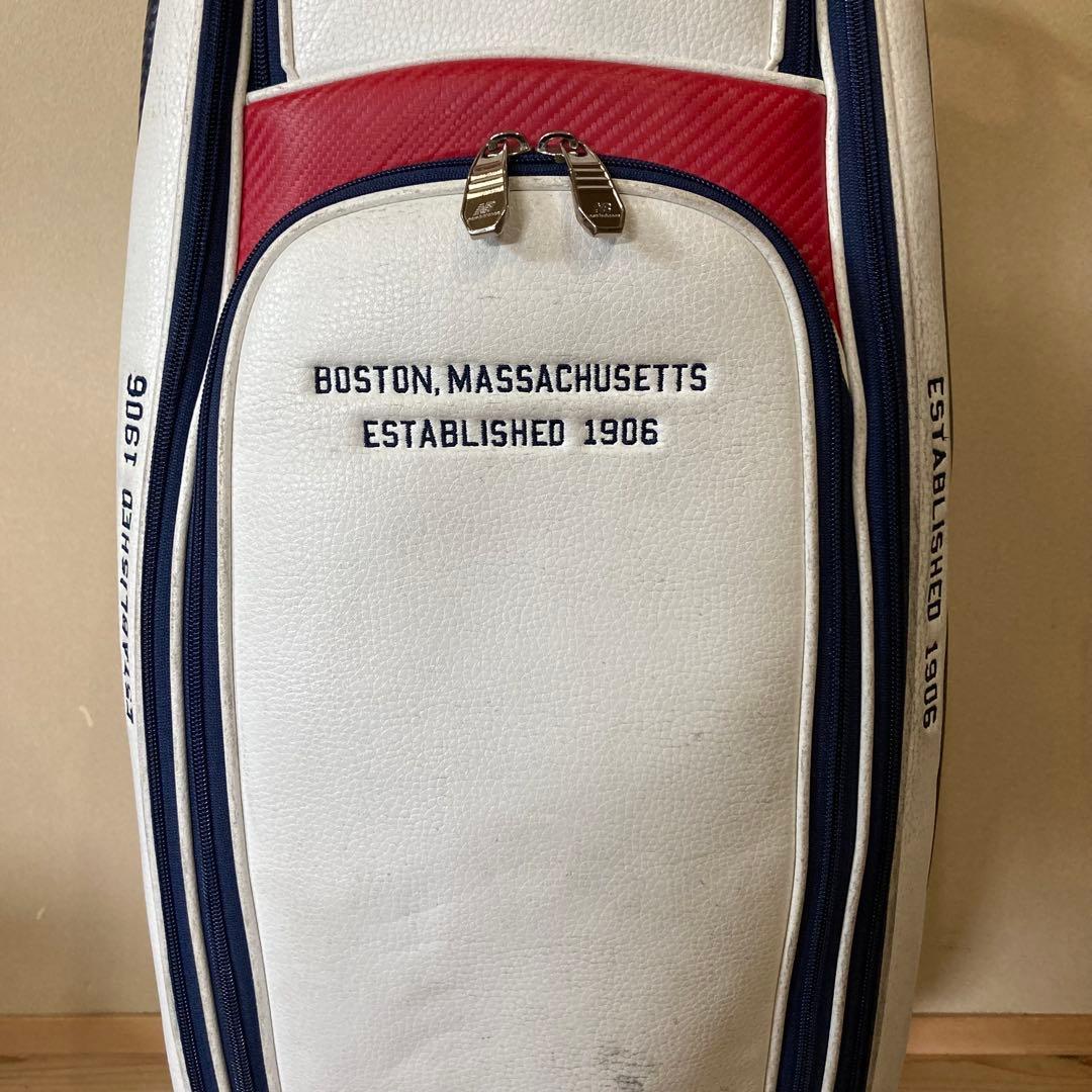 new balance キャディバッグ ホワイトネイビー　レッド　ニューバランス