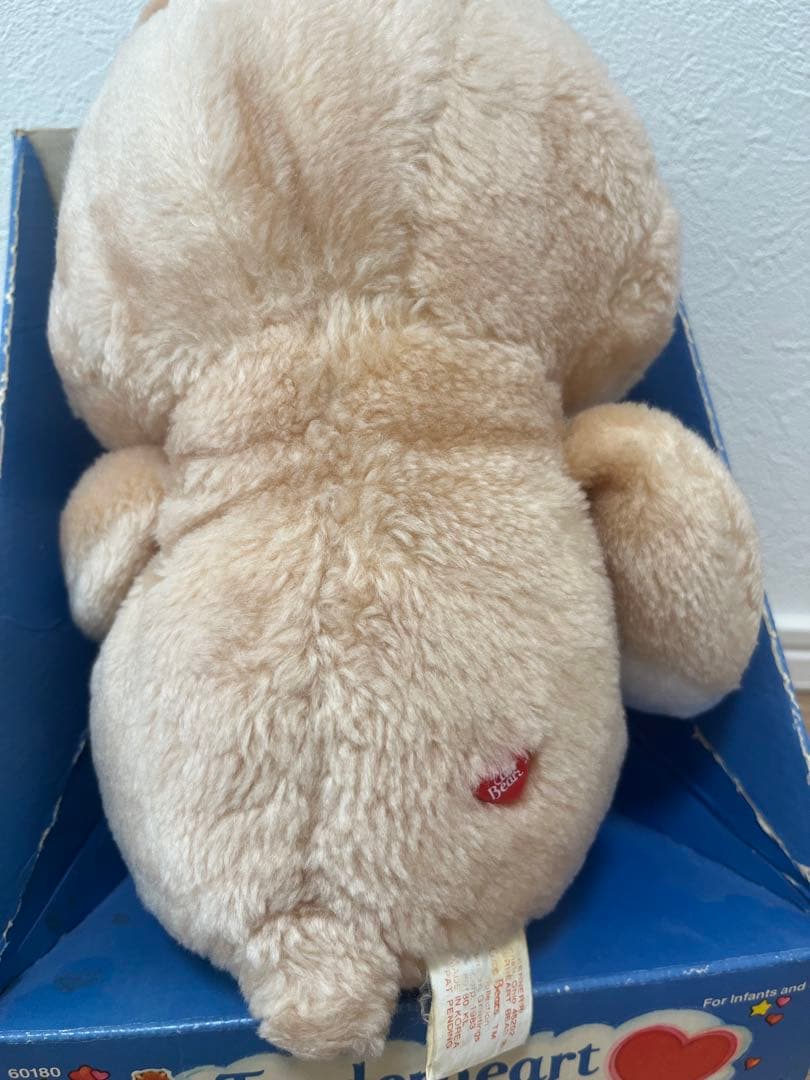 【箱付き】【値下げ】ケアベア　テンダーハートベア　ビンテージぬいぐるみ